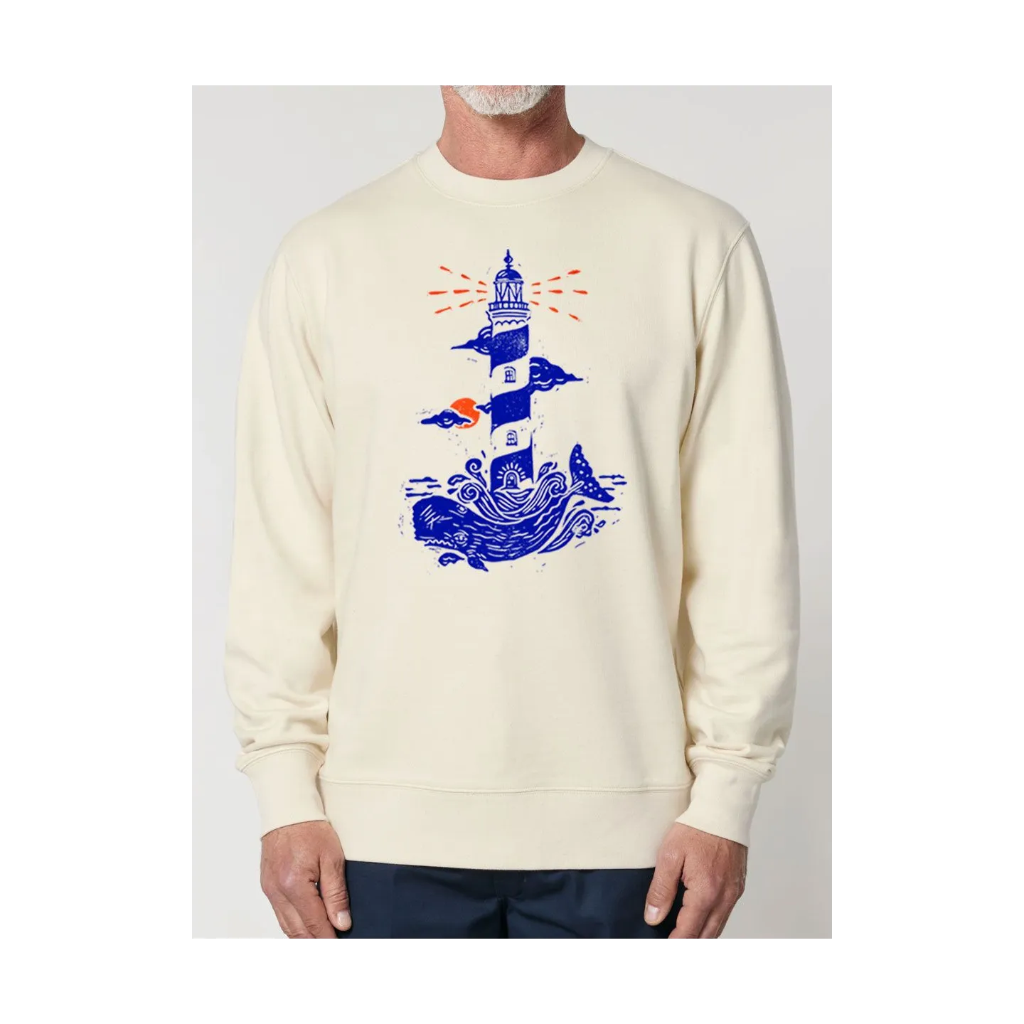 SWEAT HOMME "CACHALOT" BY JORDAN GENTES