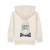 SWEAT ENFANTS ZIP CAPUCHE "MARIN" BY ATELIER SALÉ