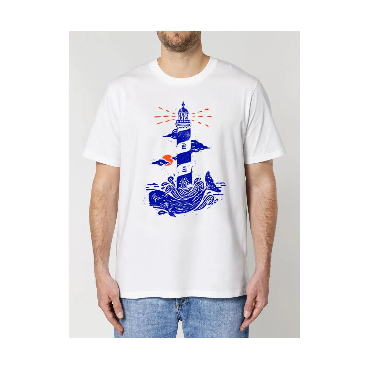 T-SHIRT HOMME "CACHALOT" BY JORDAN GENTES