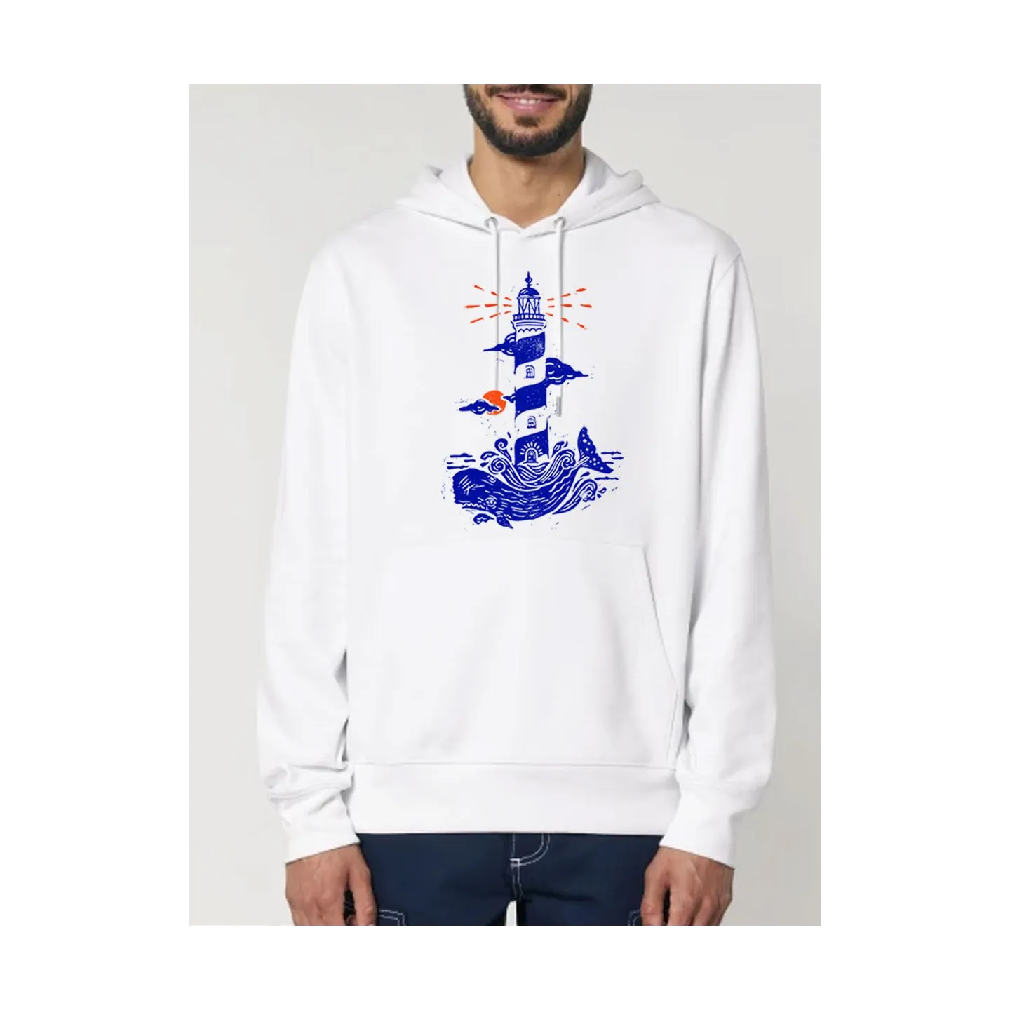 SWEAT HOMME "CACHALOT" BY JORDAN GENTES