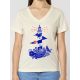 T-SHIRT FEMME "BALEINE" BY JORDAN GENTS