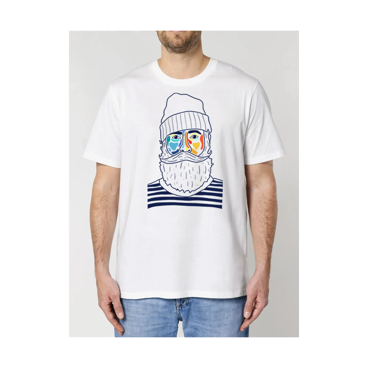 T-SHIRT HOMME "MARIN" BY ATELIER SALÉ