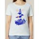T-SHIRT FEMME "CACHALOT" BY JORDAN GENTS