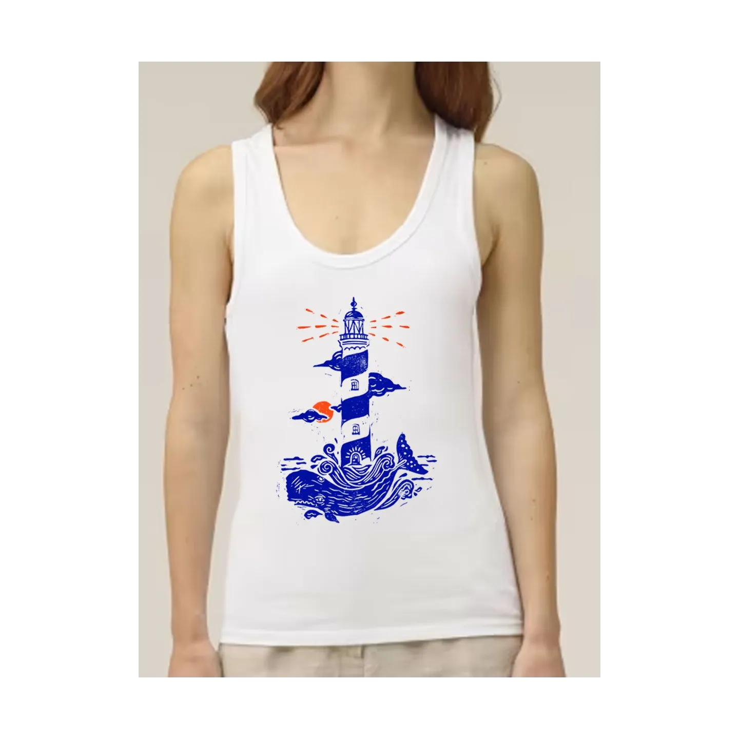 DÉBARDEUR FEMME "CACHALOT" BY JORDANS GENTS