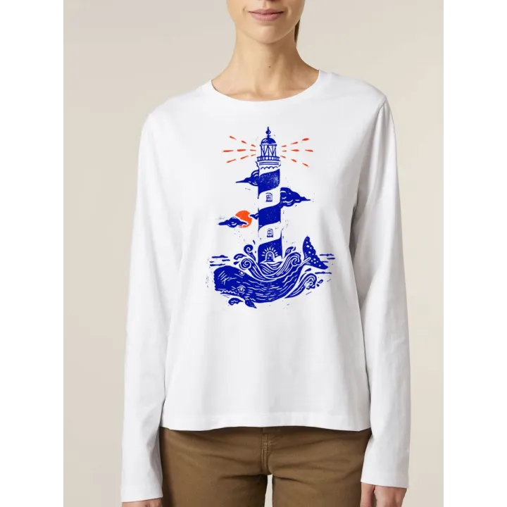 T-SHIRT FEMME "CACHALOT" BY JORDAN GENTS