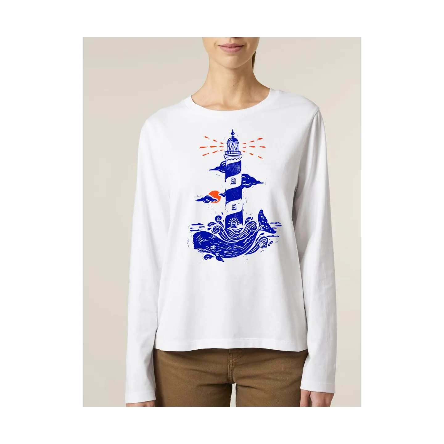 T-SHIRT FEMME "CACHALOT" BY JORDAN GENTS