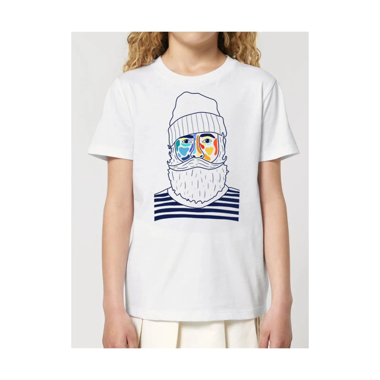 T-SHIRT ENFANT "MARIN" BY ATELIER SALÉ