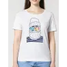 T-SHIRT FEMME COL ROND "MARIN" BY ATELIER SALÉ