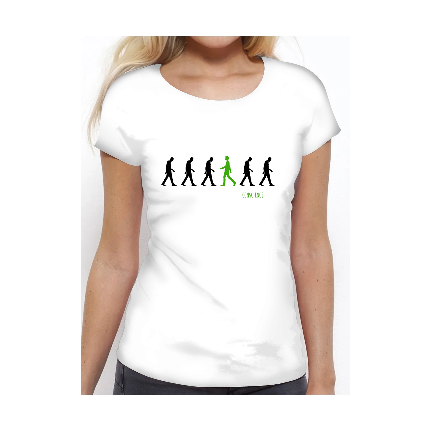 T-shirt femme "A contre sens"