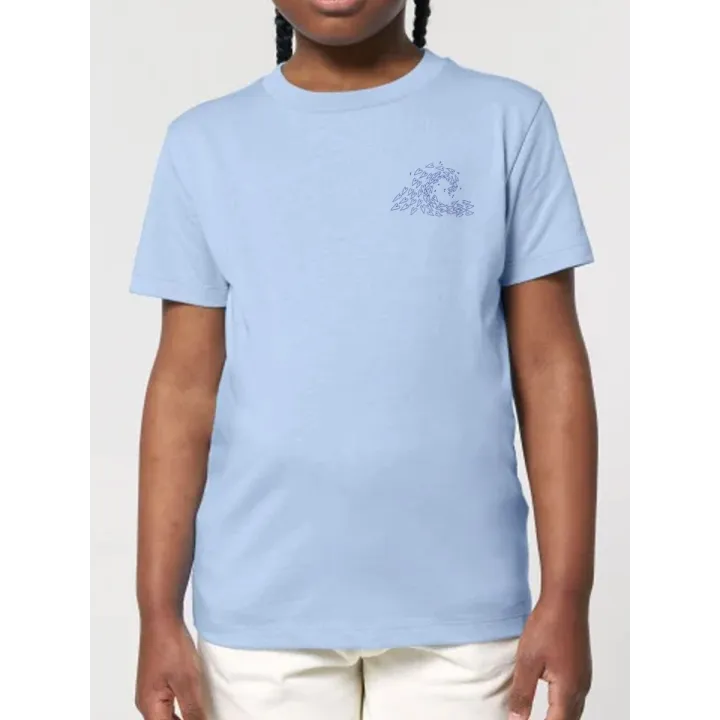 T-SHIRT ENFANTS "VAGUE D'AMOUR" BY ATELIER SALÉ