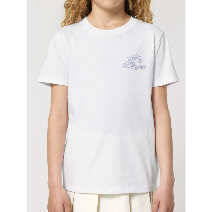 T-SHIRT ENFANTS "VAGUE D'AMOUR" BY ATELIER SALÉ