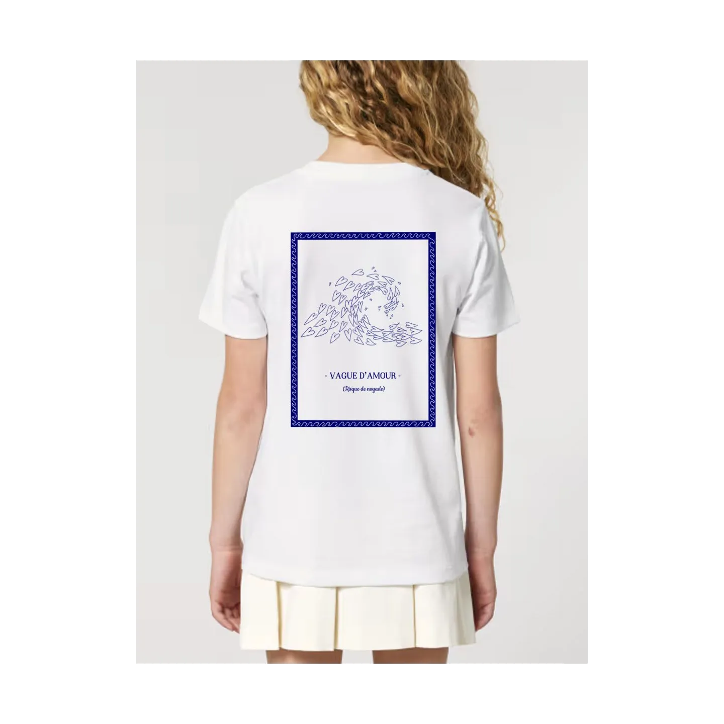 T-SHIRT ENFANTS "VAGUE D'AMOUR" BY ATELIER SALÉ