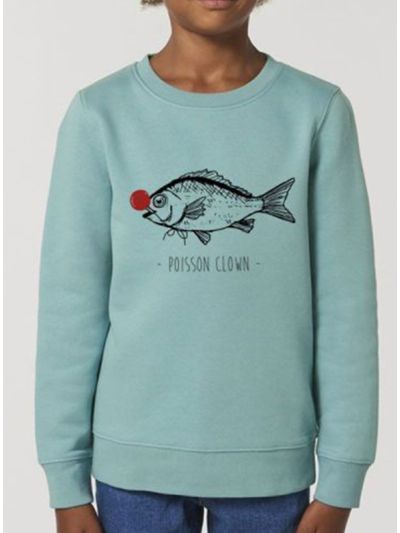 Sweat enfant "poisson Clown"