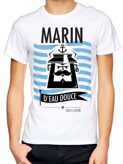 T-shirt homme "MARIN D'EAU DOUCE"