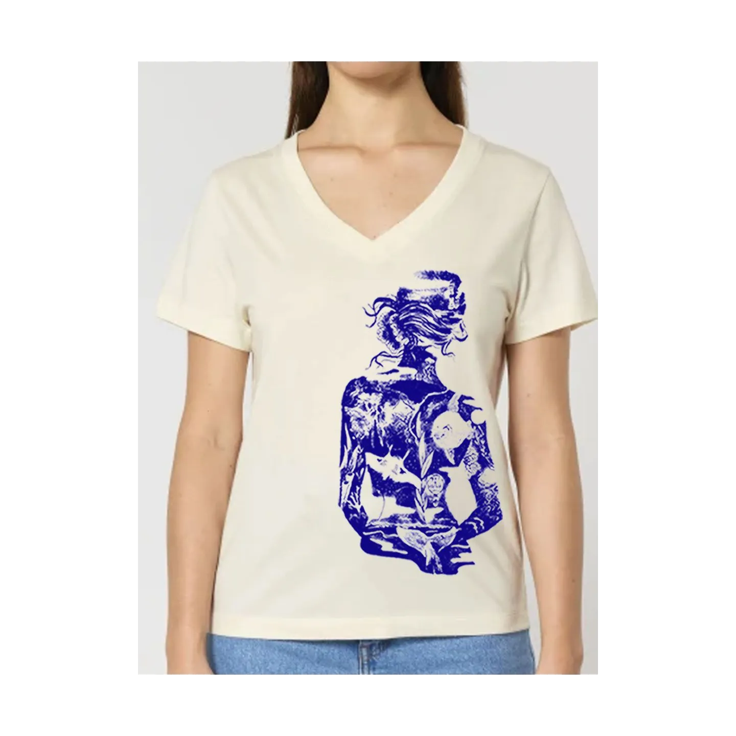 T-SHIRT FEMME "SIRÈNE" BY JORDAN GENTS