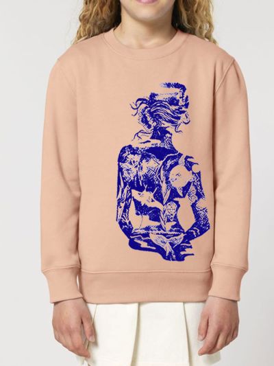 SWEAT ENFANT "SIRÈNE" BY JORDAN GENTS