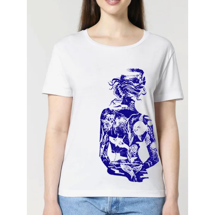 T-SHIRT FEMME "SIRÈNE" BY JORDAN GENTS