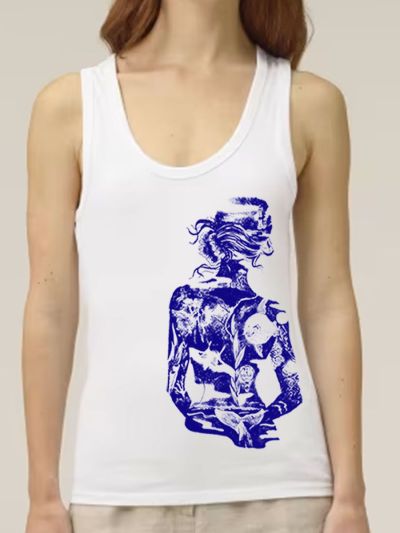 DÉBARDEUR FEMME "SIRÈNE" BY JORDAN GENTS