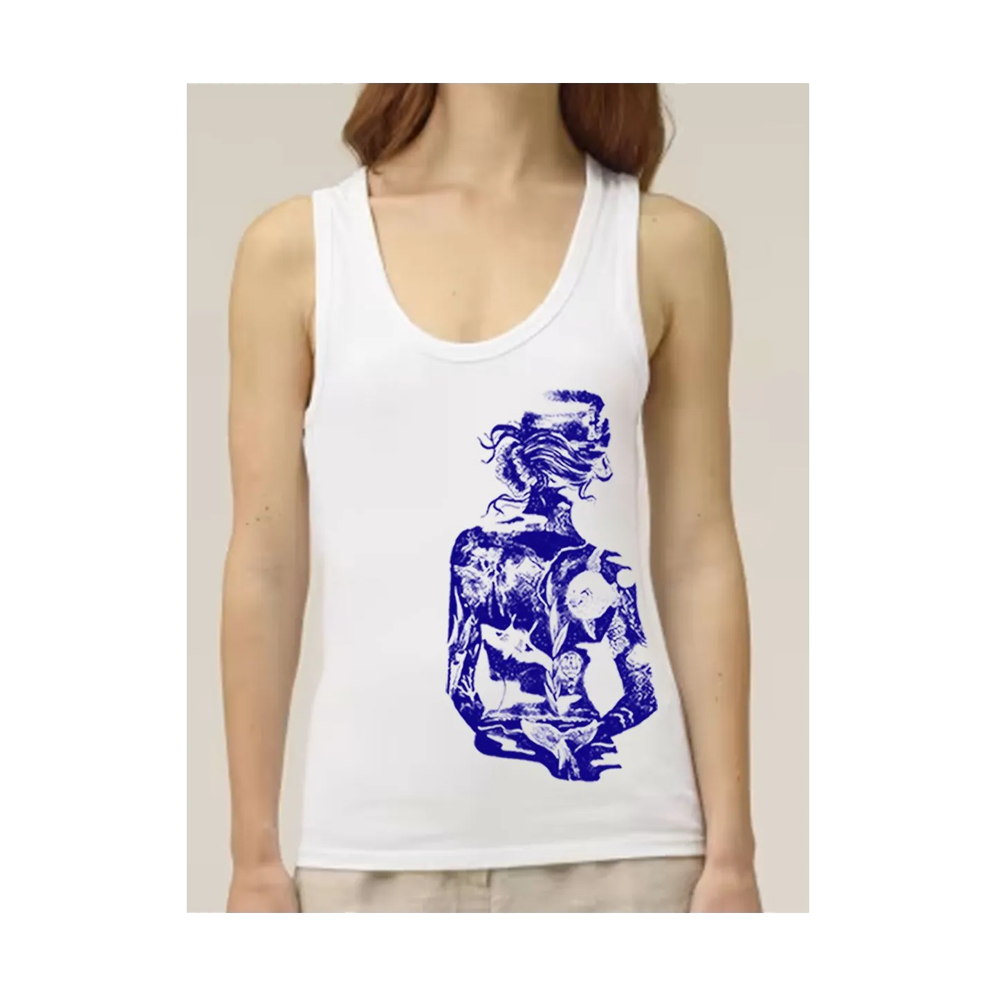 DÉBARDEUR FEMME "SIRÈNE" BY JORDAN GENTS