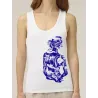 DÉBARDEUR FEMME "SIRÈNE" BY JORDAN GENTS
