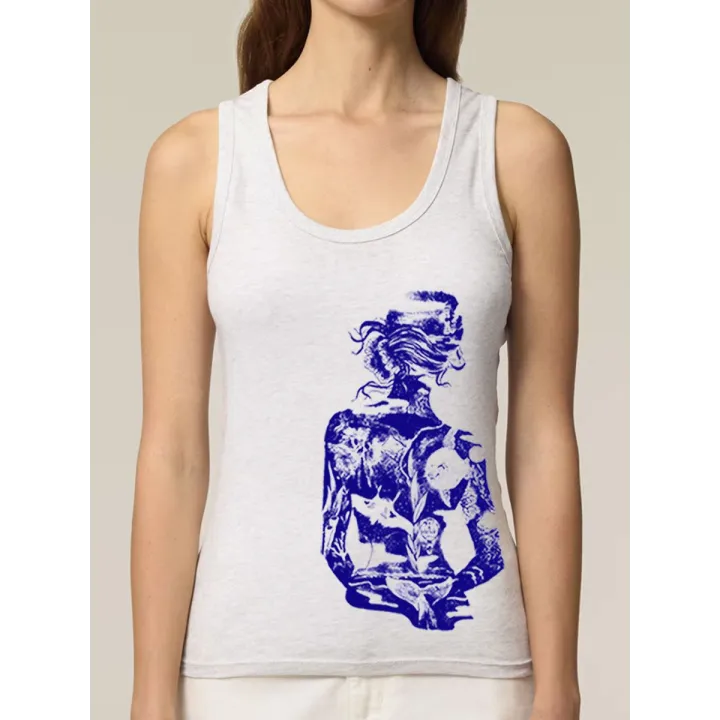 DÉBARDEUR FEMME "SIRÈNE" BY JORDAN GENTS