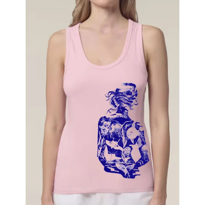 DÉBARDEUR FEMME "SIRÈNE" BY JORDAN GENTS