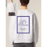 SWEAT FEMME COL ROND "VAGUE D'AMOUR" BY ATELIER SALÉ