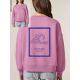 SWEAT FEMME COL ROND "VAGUE D'AMOUR" BY ATELIER SALÉ