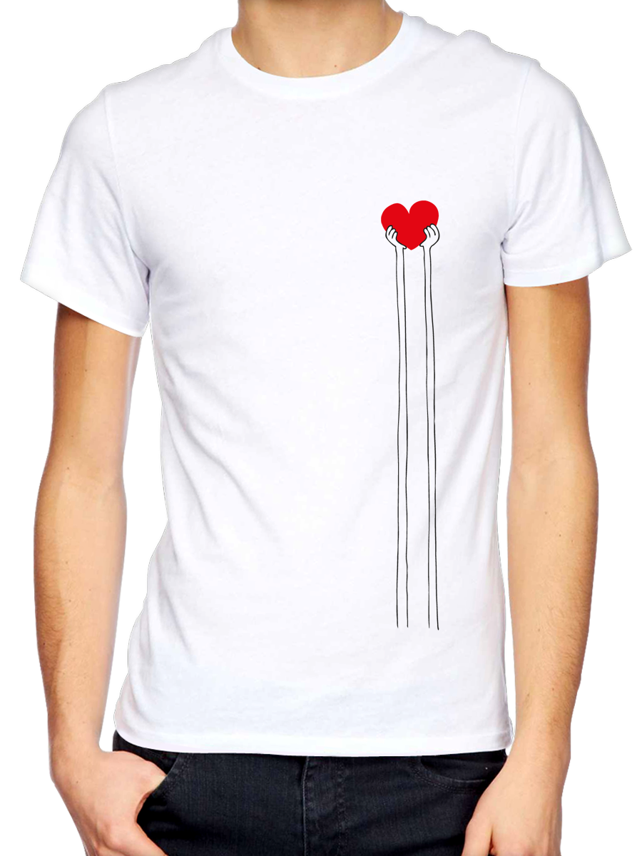 Tee-shirt Homme Haut les coeurs — Haut les coeurs Collection