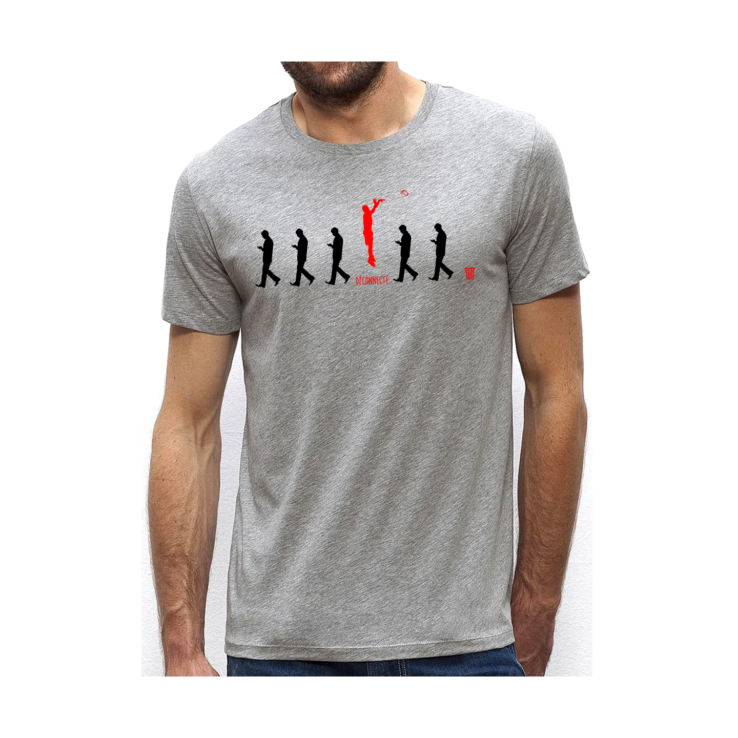 T-shirt homme "DECONNECTE"