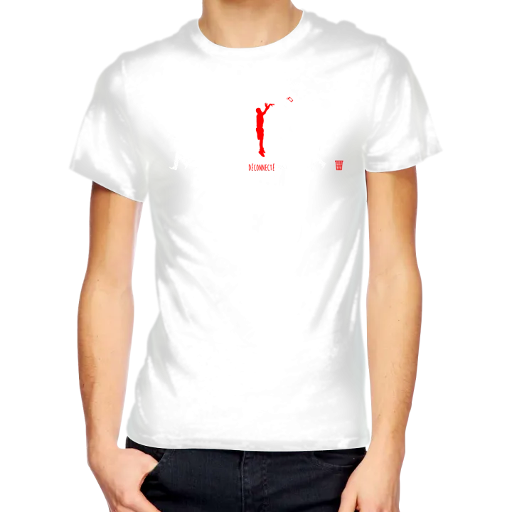 T-shirt homme "DECONNECTE"
