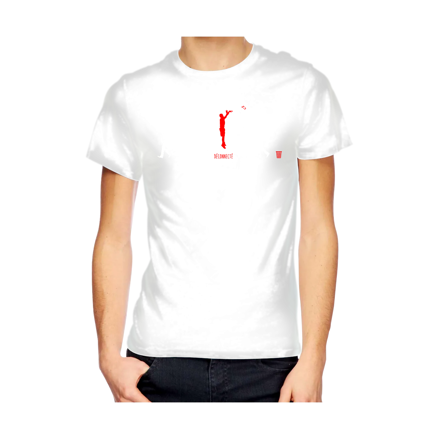 T-shirt homme "DECONNECTE"
