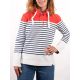 Sweat Génois en molleton – Style marin décontracté