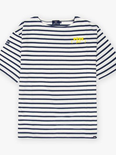 Marinière Brest à manches courtes en coton – L’authentique version estivale