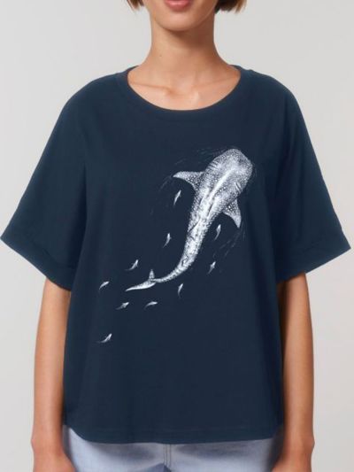 T-shirt femme "Oceanetoile" By the ink