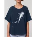 T-shirt femme "Oceanetoile" By the ink
