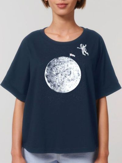 T-shirt femme "Black Moon" By the ink