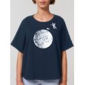 T-shirt femme "Black Moon" By the ink