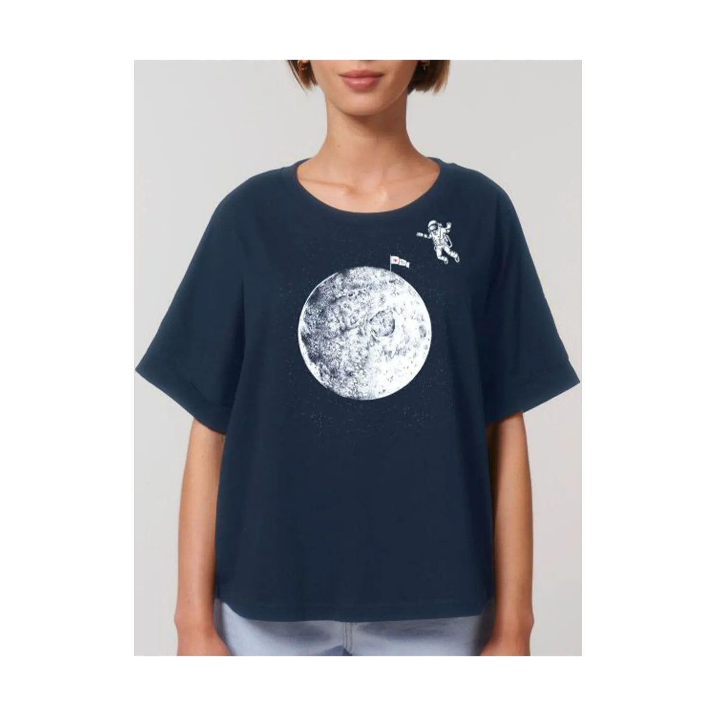 T-shirt femme "Black Moon" By the ink