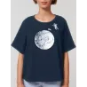 T-shirt femme "Black Moon" By the ink