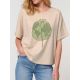 T-shirt femme "Plan(è)te feuille"