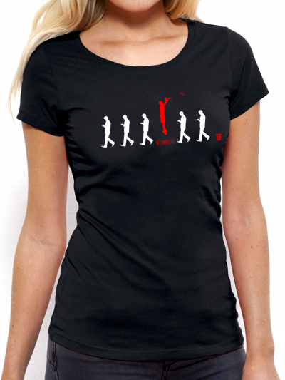 T-shirt femme "Deconnecté"