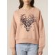 SWEAT FEMME "CERF D'AUTOMNE" BY LEDUC