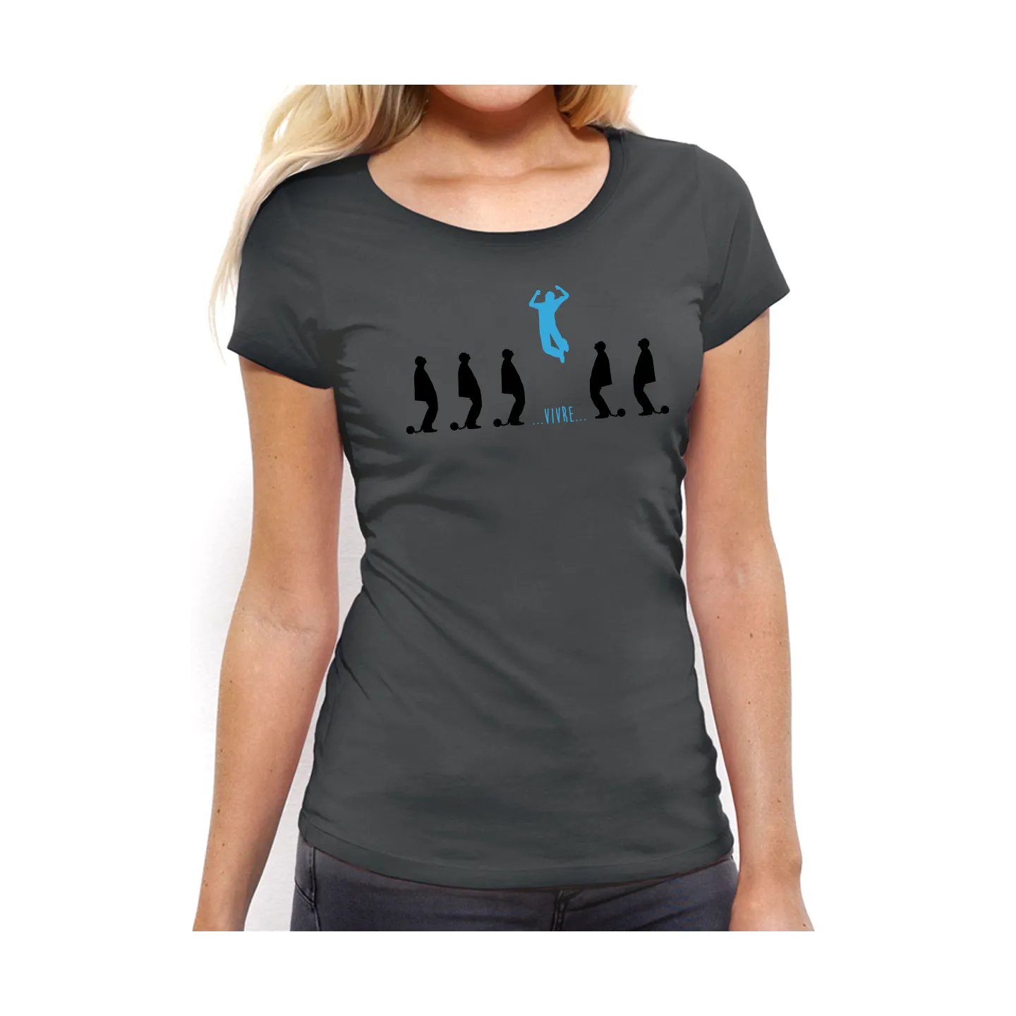 T-shirt femme "Vivre"
