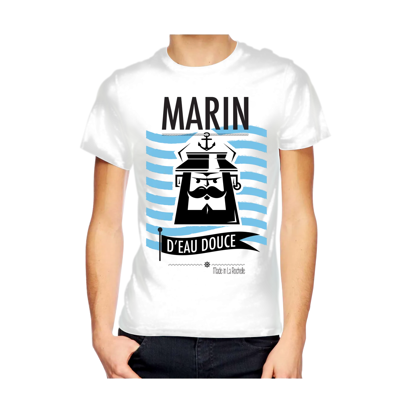 T-shirt homme "MARIN D'EAU DOUCE"