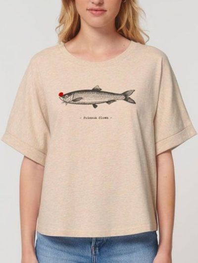 T-shirt femme "Poisson Clown"