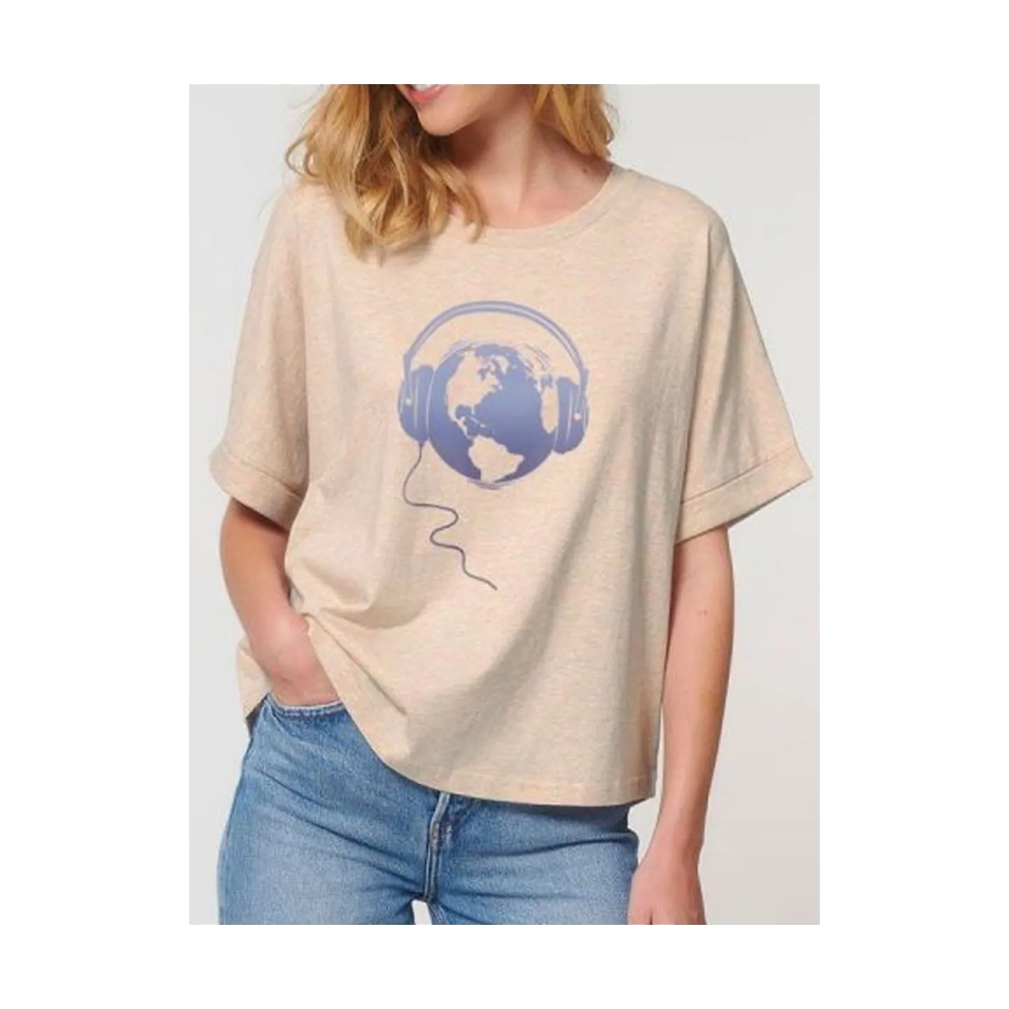 T-shirt femme "Ecoute la Terre"