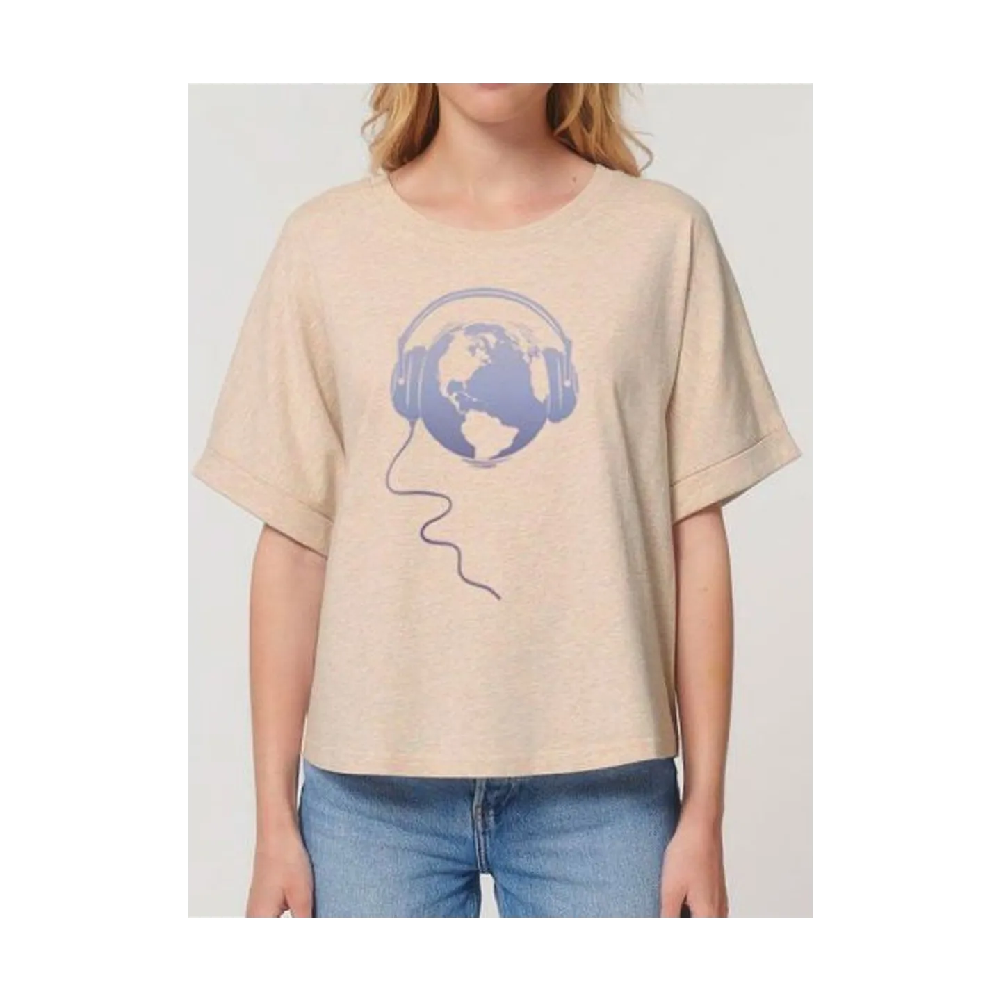 T-shirt femme "Ecoute la Terre"