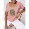 T-shirt femme ''Plan(è)te Feuille''