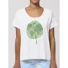 T-shirt femme ''Plan(è)te Feuille''